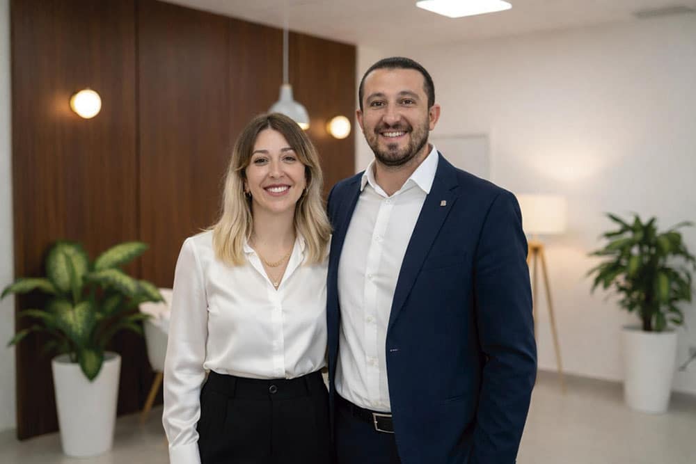 Celia Emily Casey y Mesut Akçin, emprendedores tras Kuro&Kai. Celia Emily Casey y Mesut Akçin, emprendedores tras Kuro&Kai.