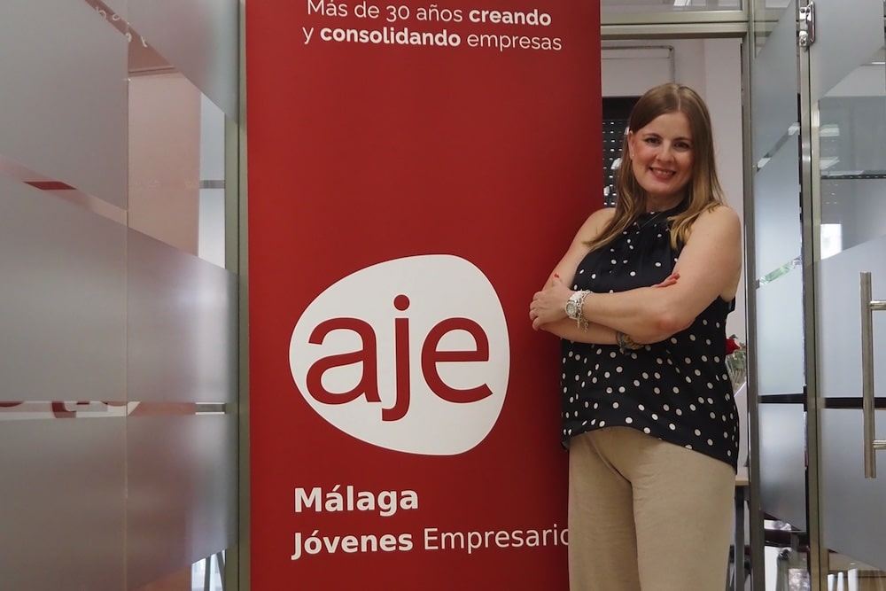 Princesa Sánchez, presidenta de AJE Málaga.